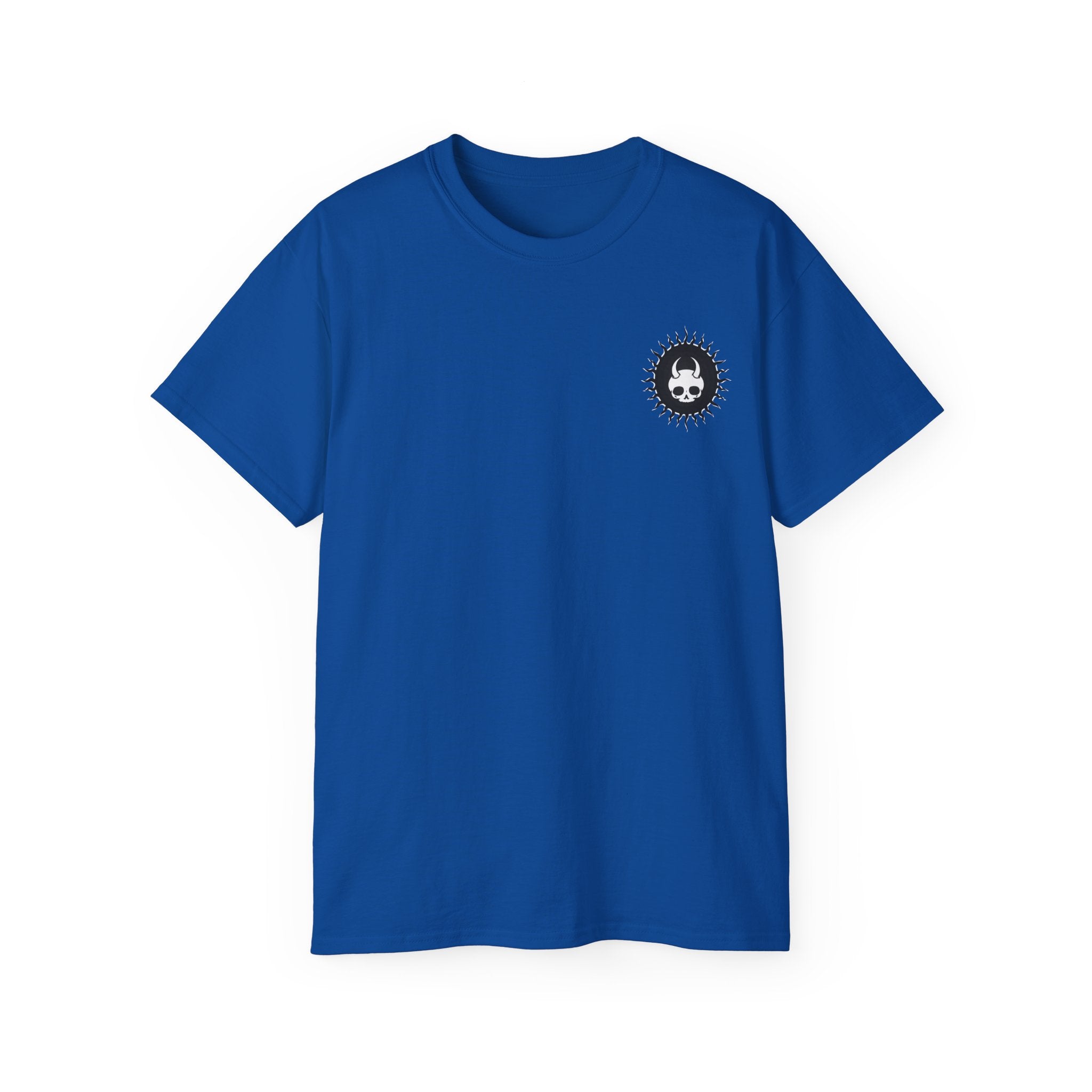 Reverse Exorcism - Unisex Cotton Tee (Back) - Damned Threads